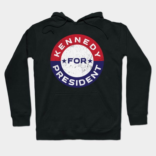 Vintage Kennedy For President Hoodie by The Libertarian Frontier 